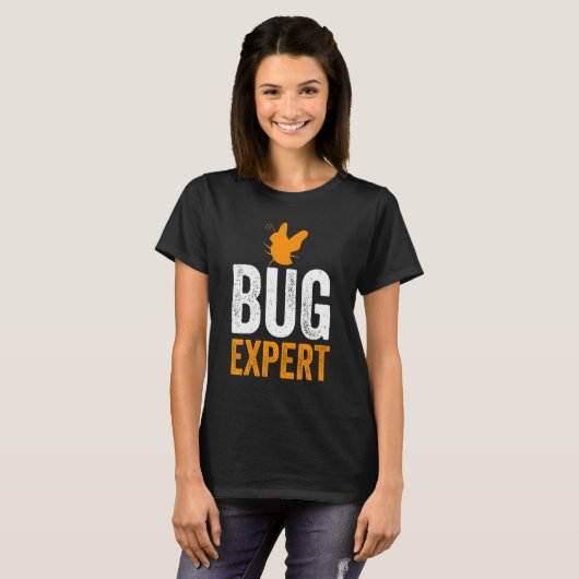 T-shirt Insect Bug Expert (Devant entier)