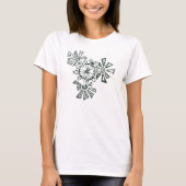 T-shirt Insecte de fleur (Devant)