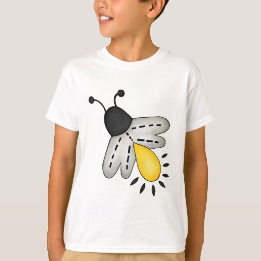 T-shirt Insecte de luciole/foudre (Devant)
