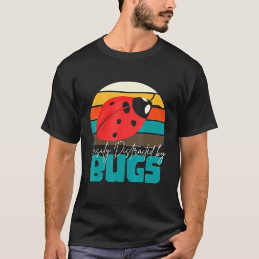 T-shirt Insectes De Biologie Entomologiste Distraits Par L (Devant)
