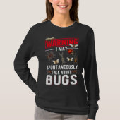 T-shirt Insectes de bug Lover Entomologiste Funny Science (Devant)