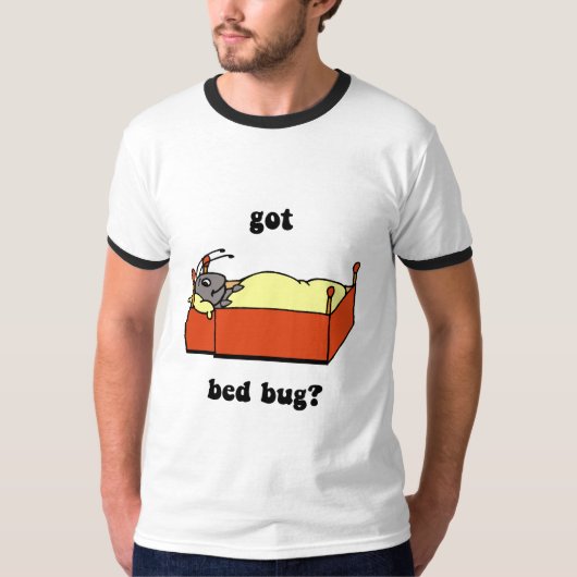 T-shirt Insectes de lit (Devant)
