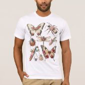 T-shirt Insectes floraux (Devant)