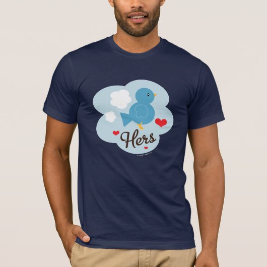 T-shirt Inséparable Correspondance Hers (Devant)