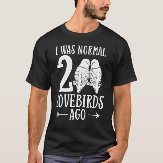 T-shirt Inséparable Perruche à Face Rosée Animal de Compag (Devant)
