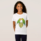T-Shirt Inséparables sur le coeur (Devant entier)