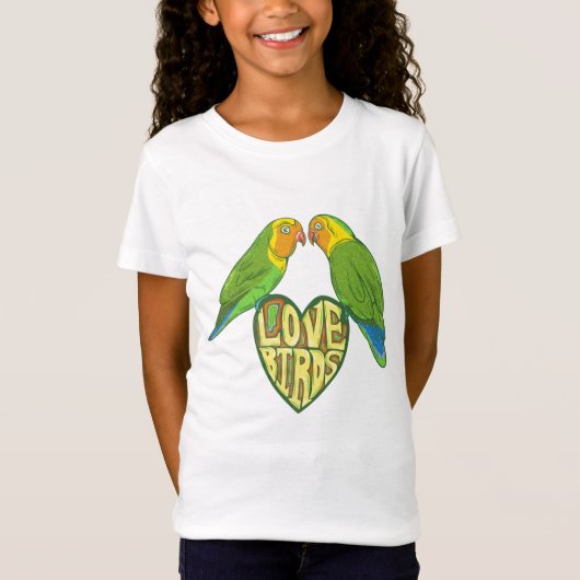 T-Shirt Inséparables sur le coeur (Devant)