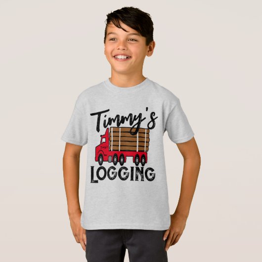 T-shirt Insérer une consignation de nom (Devant entier)