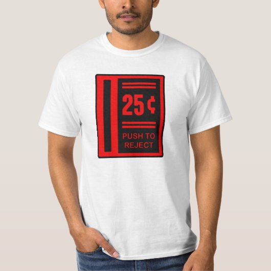 T-shirt Insérez la pièce de monnaie pour jouer le jeu (Devant)