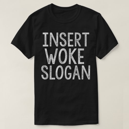 T-shirt Insert Woke Slogan Shirt Sarcastic Virtus Signalin (Design devant)