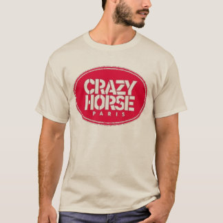 T-shirt Insigne de cabaret Crazy Horse Paris vintage Clipa