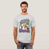 T-shirt Insigne de caractère I.R. Baboon (Devant entier)