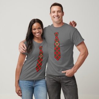 T-shirt Insigne de clan écossais Chisholm et cravate tarta