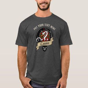 T-shirt Insigne de clan Lennox personnalisé