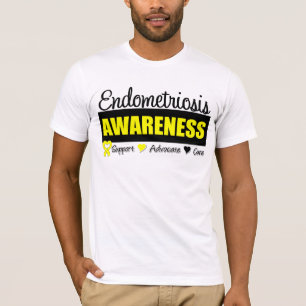 T-shirt Insigne de conscience d'endométriose