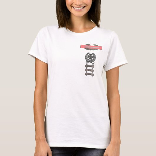T-shirt Insigne de cuisine de combat (Devant)