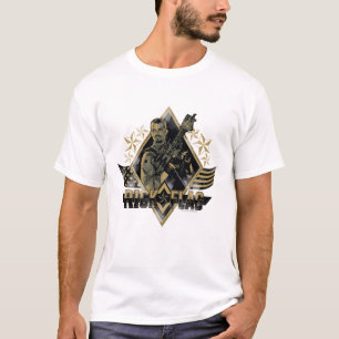 T-shirt Insigne de drapeau du peloton Rick de suicide
