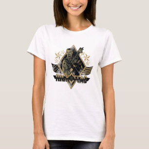 T-shirt Insigne de drapeau du peloton Rick de suicide