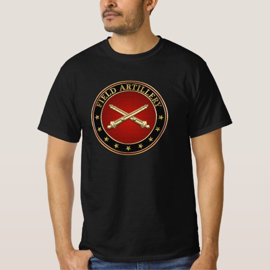 T-shirt Insigne de la Direction de l'artillerie de campagn (Devant)