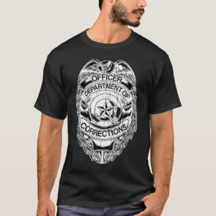 T-shirt Insigne De L'Agent Correctionnel Département Des
