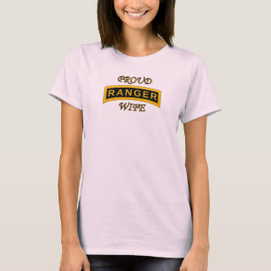 T-shirt Insigne de l'École de Ranger de l'Armée - Épouse f