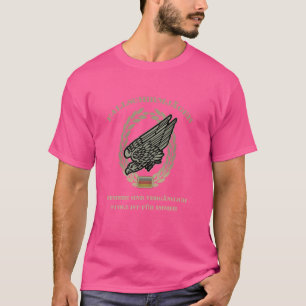 T-shirt Insigne de parachutiste aigle Cadeau de soldat de
