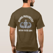 T-shirt Insigne de parachutiste supérieur (Dos)