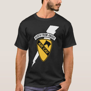 T-shirt Insigne D'Hélicoptère De La Cavalerie Aérienne 1Èr