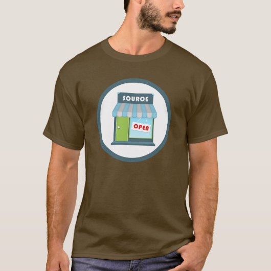 T-shirt Insigne d'Open Source (Devant)