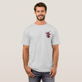 T-shirt Insigne du clan Fraser (Devant entier)