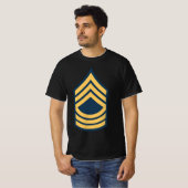 T-shirt Insigne du grade de sergent-chef de l'armée des Ét (Devant entier)