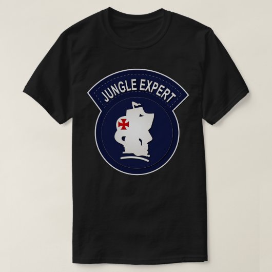 T-shirt Insigne expert Jungle (Design devant)