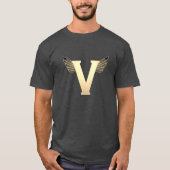T-shirt Insigne Super Hero "V" (Devant)