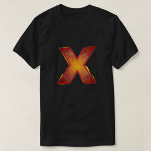 T-shirt Insigne Super Hero "X"