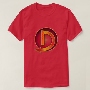 T-shirt Insigne Super Héros "D"