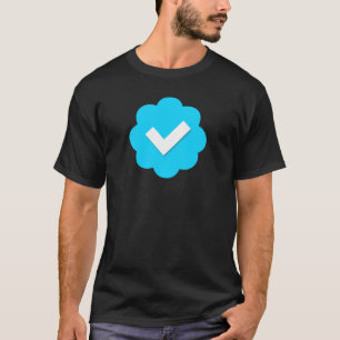 T-shirt Insigne vérifié par gazouillement