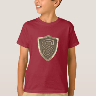T-shirt Insignia pour enfants Super Héros "S"