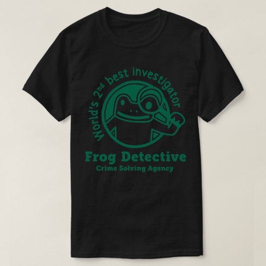 T-shirt Inspecteur de la grenouille (Design devant)