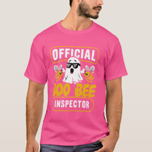 T-shirt Inspecteur officiel de Boo Bee Halloween humour dr