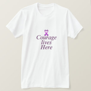T-Shirt Inspirant Plus Fort que le Cancer – Espoir