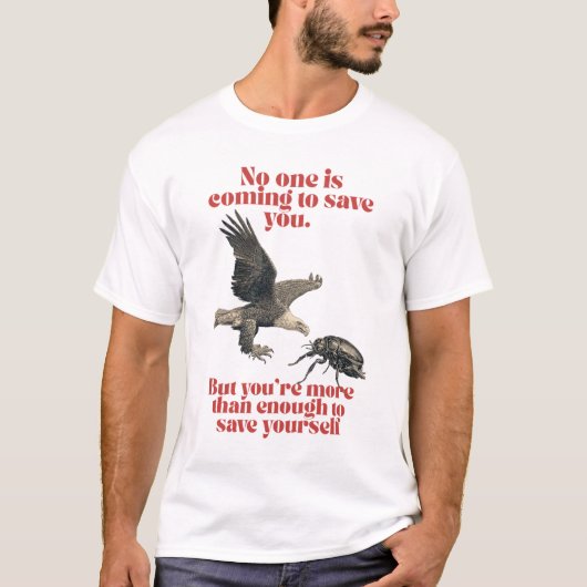 T-shirt Inspirant pour Hommes (Devant)