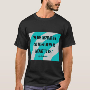 T-shirt Inspiration Black Basic T Shirt Homme
