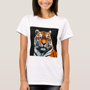 T-shirt Inspiration des yeux de tigre
