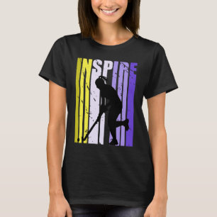 T-shirt Inspiration Hockey Anniversaire Vintage S