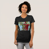 T-shirt Inspiration Lean On Me Floral Skyward Art Imprimer (Devant entier)