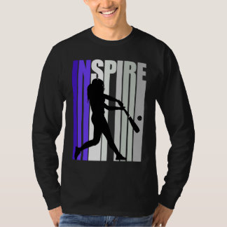 T-shirt Inspirational Motivational Baseball Instructor Tea