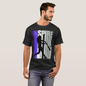 T-shirt Inspirational Motivational Baseball Instructor Tea (Devant entier)