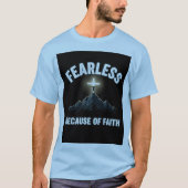 T-shirt  Inspirational Mountain Design Tee (Devant)