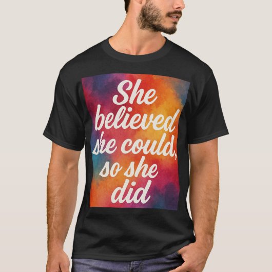 T-shirt Inspirational quote design for women  (Devant)