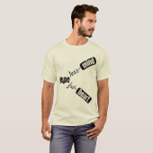 T-shirt Inspirational Quote Tee – Mind & Heart (Devant entier)